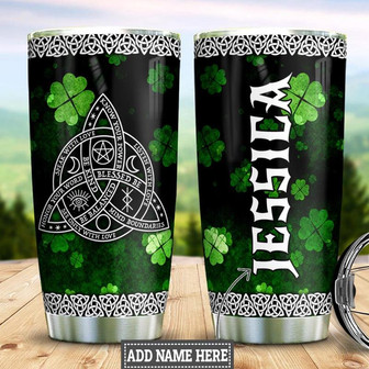 Personalized Celtic Knot Stainless Steel Tumbler 20Oz - Thegiftio UK