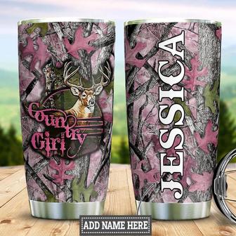 Personalized Country Girl Stainless Steel Tumbler 20Oz - Thegiftio UK