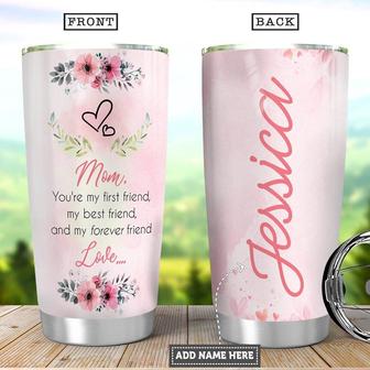 Personalized Daughter To Mom Letter Stainless Steel Tumbler 20Oz - Thegiftio UK