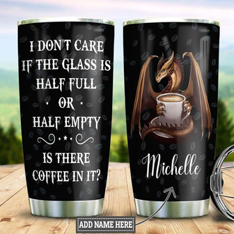 Personalized Dragon Coffee Lover Stainless Steel Tumbler 20Oz - Thegiftio UK