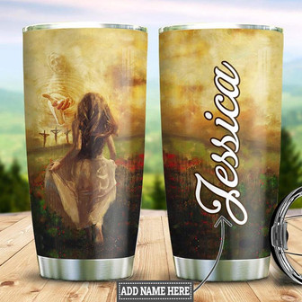 Personalized Faith Woman Stainless Steel Tumbler 20Oz - Thegiftio UK