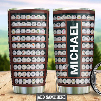 Personalized Golf Display Stainless Steel Tumbler 20Oz - Thegiftio UK