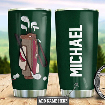 Personalized Golf Lover Stainless Steel Tumbler 20Oz - Thegiftio UK