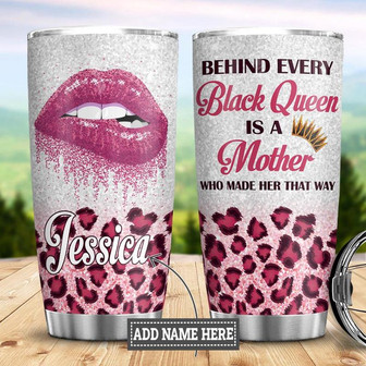 Personalized Lifetime Black Mom Stainless Steel Tumbler 20Oz - Thegiftio UK