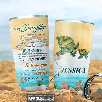 Personalized Mom To Daughter Stainless Steel Tumbler 20Oz - Thegiftio UK