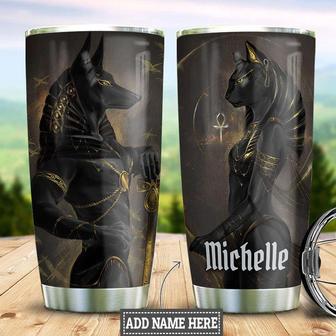 Personalized Pharaoh Couple Stainless Steel Tumbler 20Oz - Thegiftio UK