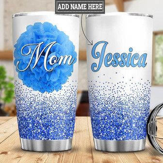 Personalized Rose Mom Stainless Steel Tumbler 20Oz - Thegiftio UK