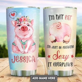 Personalized Sexy Pig Stainless Steel Tumbler 20Oz - Thegiftio UK