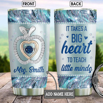 Personalized Teacher Jewelry Style Stainless Steel Tumbler 20Oz - Thegiftio UK
