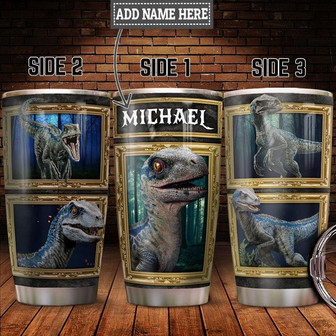 Personalized Types Of Dinosaur Stainless Steel Tumbler 20Oz - Thegiftio UK