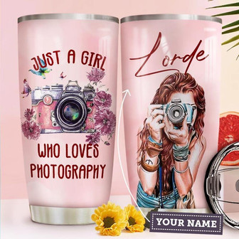 Photography Personalized Stainless Steel Tumbler 20Oz - Thegiftio UK