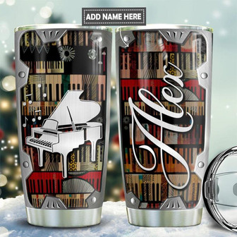Piano Art Personalized Stainless Steel Tumbler 20Oz - Thegiftio UK