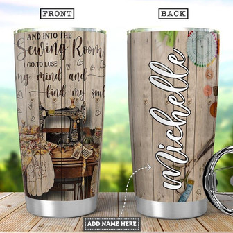 Sewing Personalized Stainless Steel Tumbler 20Oz - Thegiftio