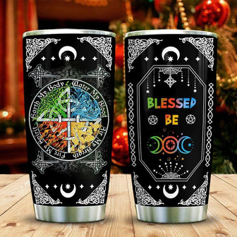 Witch Pagan Stainless Steel Tumbler 20Oz - Thegiftio UK