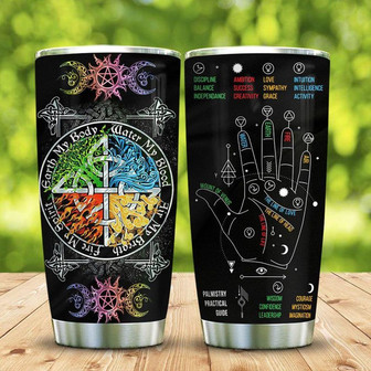 Witch Pagan Stainless Steel Tumbler 20Oz - Thegiftio UK