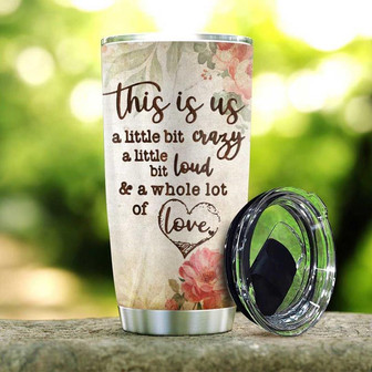 Wooden Style Dragon Couple Stainless Steel Tumbler 20Oz - Thegiftio UK
