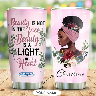African Women Personalized Stainless Steel Tumbler 20Oz - Thegiftio