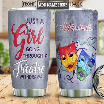 Theatre Personalized Stainless Steel Tumbler 20Oz - Thegiftio UK