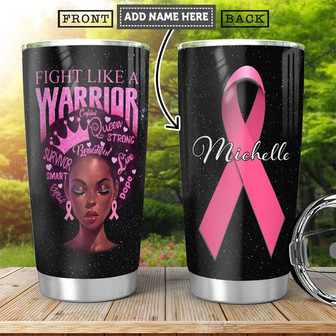Bc Black Women Personalized Stainless Steel Tumbler 20Oz - Thegiftio UK