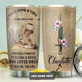 Become A Nurse Personalized Stainless Steel Tumbler 20Oz - Thegiftio UK