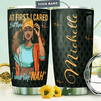 Black Women Personalized Stainless Steel Tumbler 20Oz - Thegiftio UK