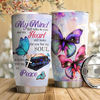 Butterfly Faith Stainless Steel Tumbler 20Oz - Thegiftio UK