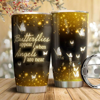Butterfly Memory Stainless Steel Tumbler 20Oz - Thegiftio UK