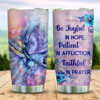 Butterfly Tribal Stainless Steel Tumbler 20Oz - Thegiftio UK