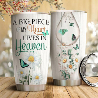 Faith Butterfly Stainless Steel Tumbler 20Oz - Thegiftio UK