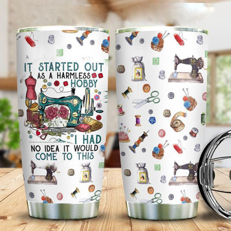 It Is Not A Normal Hobby Stainless Steel Tumbler, Sewing Stainless Steel Tumbler 20Oz - Thegiftio UK