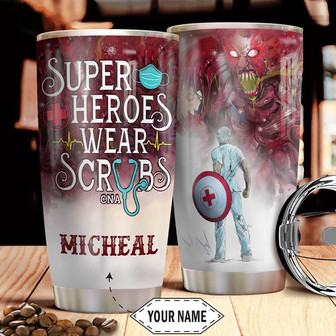 Nurse Personalized Stainless Steel Tumbler 20Oz - Thegiftio UK
