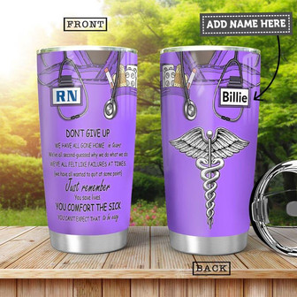 Nurse Personalized Stainless Steel Tumbler 20Oz - Thegiftio UK