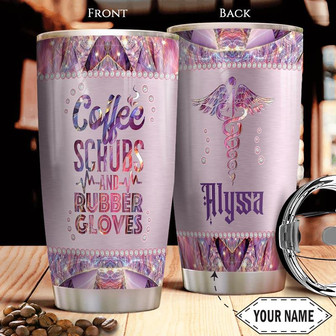 Nurse Personalized Stainless Steel Tumbler 20Oz - Thegiftio UK
