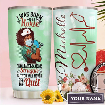 Nurse Personalized Stainless Steel Tumbler 20Oz - Thegiftio UK