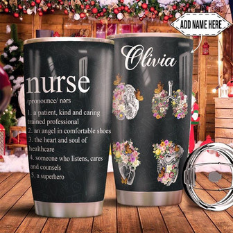Organ Nurse Personalized Stainless Steel Tumbler 20Oz - Thegiftio UK