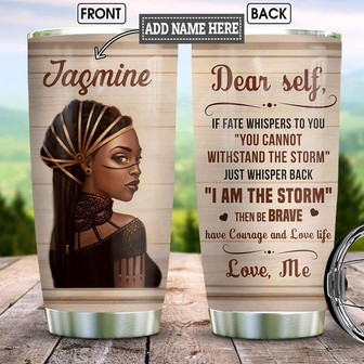 Personalized To Strong Black Women Stainless Steel Tumbler 20Oz - Thegiftio UK