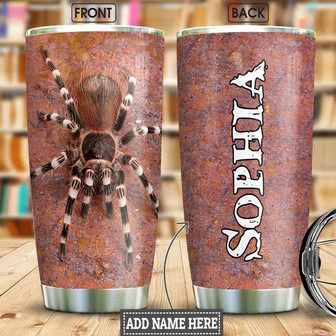 Spider Personalized Stainless Steel Tumbler 20Oz - Thegiftio