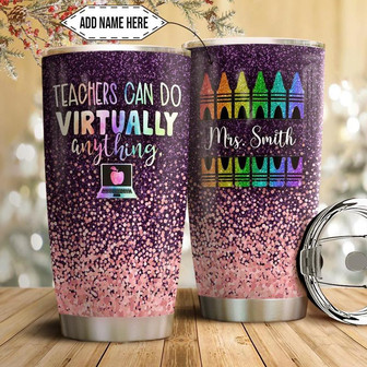Teacher Personalized Stainless Steel Tumbler 20Oz - Thegiftio UK