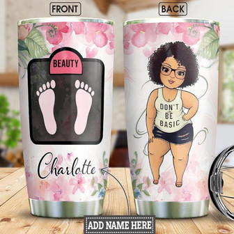 Thick Girl Personalized Stainless Steel Tumbler 20Oz - Thegiftio UK