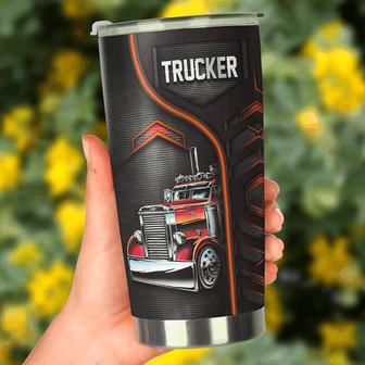 Trucker Stainless Steel Tumbler 20Oz - Thegiftio UK