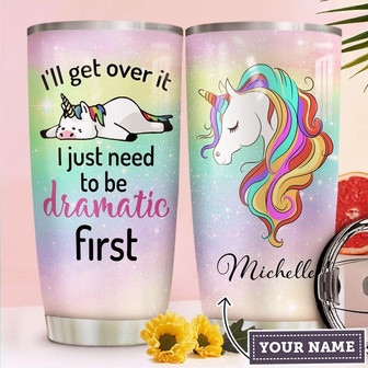 Unicorn Personalized Stainless Steel Tumbler 20Oz - Thegiftio UK
