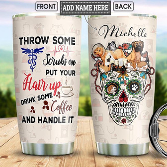 Vet Tech Personalized Stainless Steel Tumbler 20Oz - Thegiftio UK