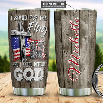 Veteran Personalized Stainless Steel Tumbler 20Oz - Thegiftio