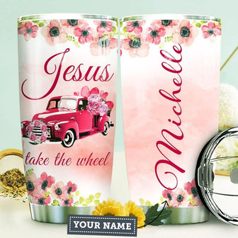Wheel Faith Personalized Stainless Steel Tumbler 20Oz - Thegiftio UK