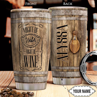 Wine Barrel Personalized Stainless Steel Tumbler 20Oz - Thegiftio UK