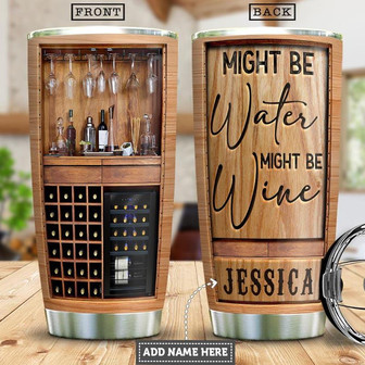 Wine Lover Personalized Stainless Steel Tumbler 20Oz - Thegiftio UK