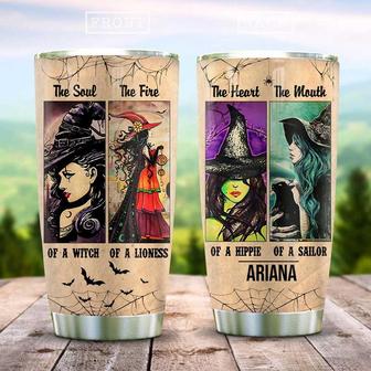 Witch Advice Personalized Stainless Steel Tumbler 20Oz - Thegiftio UK