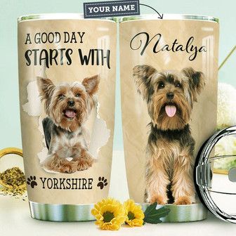 Yorkshire Personalized Stainless Steel Tumbler 20Oz - Thegiftio UK