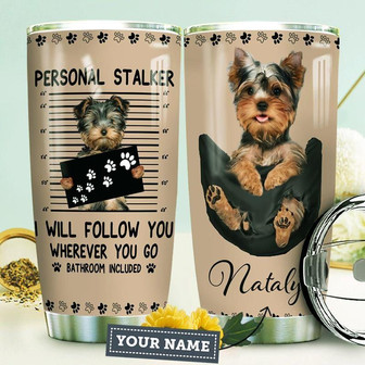 Yorkshire Personalized Stainless Steel Tumbler 20Oz - Thegiftio UK