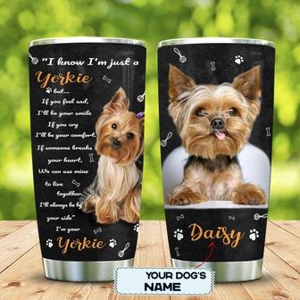 Yorshire Terrier Your Friend Personalized Stainless Steel Tumbler 20Oz - Thegiftio UK